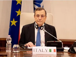 mario Draghi, premierul Italiei, Sursa: site-ul guvernului italian