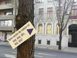 Secție de vot/FOTO: hotnews.ro