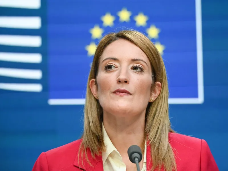 Preşedintele Parlamentului European, Roberta Metsola- Foto: PROFIMEDIA IMAGES