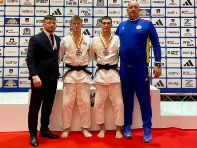 Judoka din Oradea care au făcut performanța la Sarajevo Foto: ebihoreanul.ro