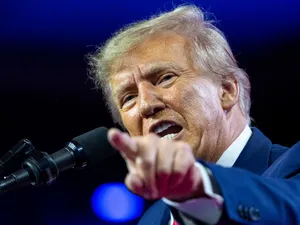 Discursul lui Donald Trump a durat o oră și 45 de minute - Foto: Profimedia Images