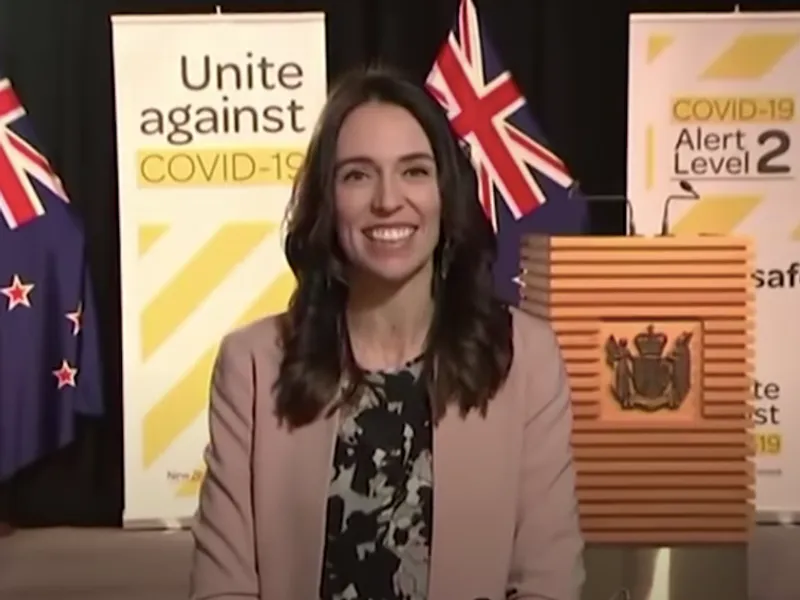 Premierul neozeelandez Jacinda Ardern, reacție la cutremur/FOTO: youtube.com