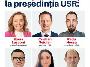 USR își va alege partidul printr-o plaformă online. Elena Lasconi deschida lista celor 6 candidați foto: Facebook/USR