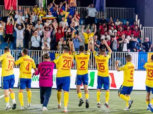 România, calificată în finala Campionatului Mondial de Minifotbal. S-a distrat cu Ungaria - Foto: Facebook/ FRF