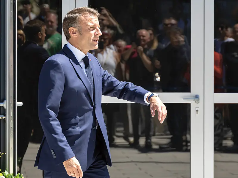 Rezultatele alegerilor europarlamentare l-au făcut pe Emmanuel Macron să dizolve Adunarea Națională și să convoace alegeri anticipate - Foto: Profimedia Images