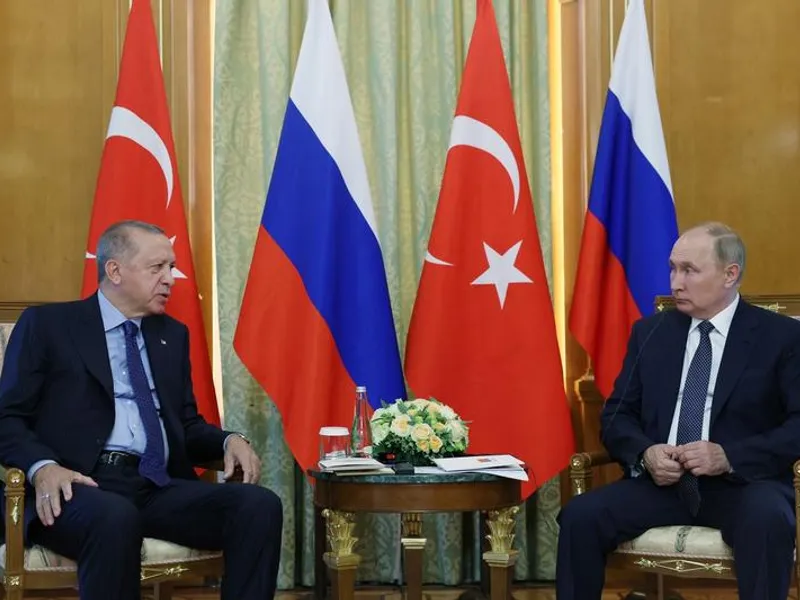 Președintele turc, Erdogan și președintele rus, Putin- FOTO: Profimedia