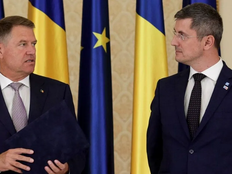 Klaus Iohannis și Dan Barna