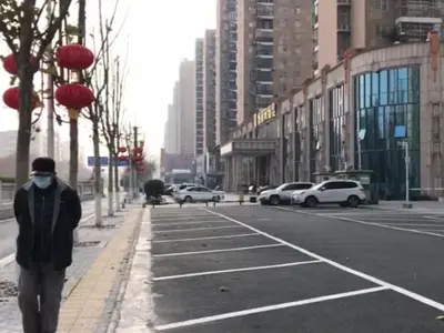 Wuhan, oraș-fantomă în primăvara lui 2020/FOTO: cnn.com