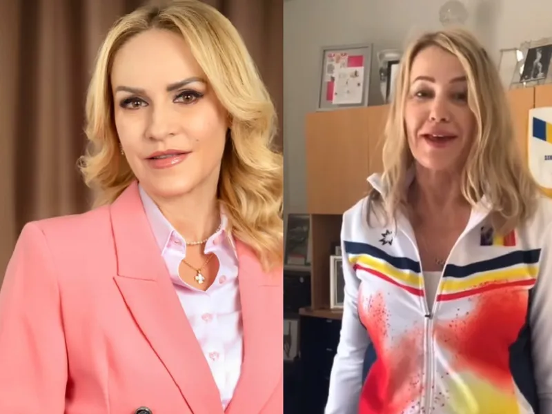 Gabriela Firea, susținută în campanie de Nadia Comanec - Foto: Facebook/ Gabriela Firea (colaj) - Rol ilustrativ