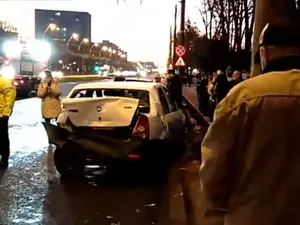 Accident în Galați/FOTO: Digi24