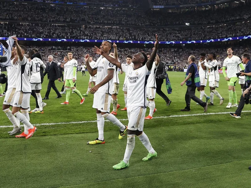 Real Madrid, în finala Ligii Campionilor 2024. A bătut Bayern Munchen în minuntul 91, scor 2-1 - Foto: Profimedia Images