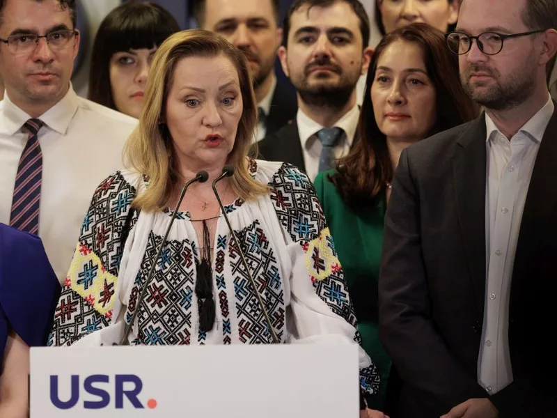 Elena Lasconi: "Roboţii ruşi de pe TikTok nu au cum să ne distrugă democraţia" - Foto: INQUAM PHOTOS/Bogdan Buda