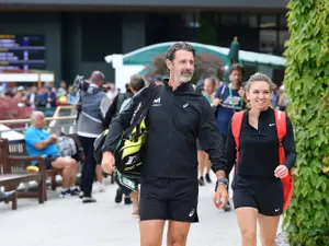 Mouratoglou și Halep - Foto: FB