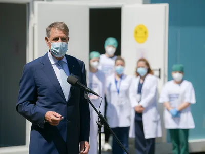 Iohannis: Vaccinarea anti-COVID este voluntară și asa va rămâne/FOTO: Facebook/Klausiohannis