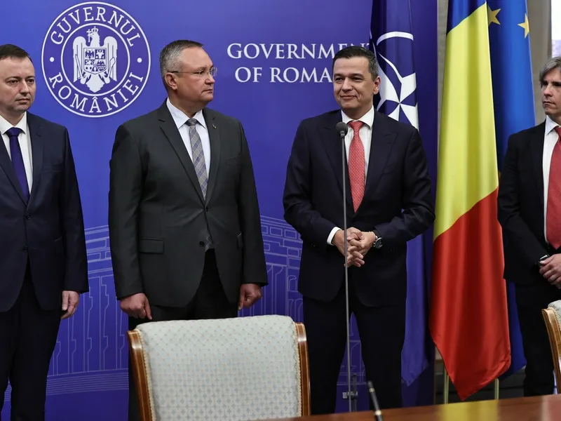 Grindeanu: „Contractul pentru lotul 1 al Autostrăzii A7 a fost semnat. Este al doilea în 10 zile”/FOTO: Facebook/Sorin Grindeanu