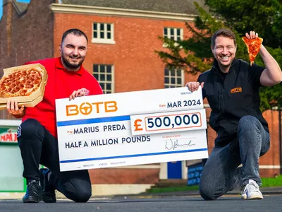 Un român a câștigat un premiu de 500.000 de lire. Marius Preda e stabilit de 5 ani în Anglia Foto: youtube.com-BOTB