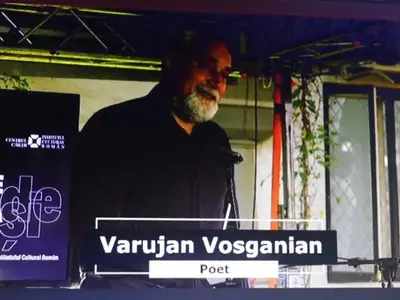 Poetul Varujan Vosganian/FOTO: facebook.com