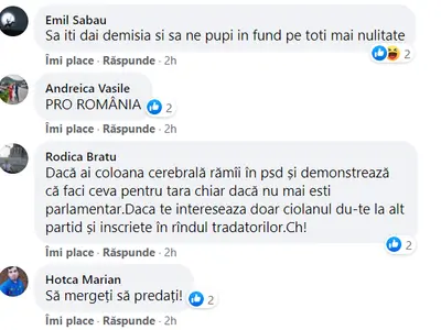 Pe pagina lui Liviu Pop, comentariile sunt împărțite Foto: Facebook Liviu Marian Pop