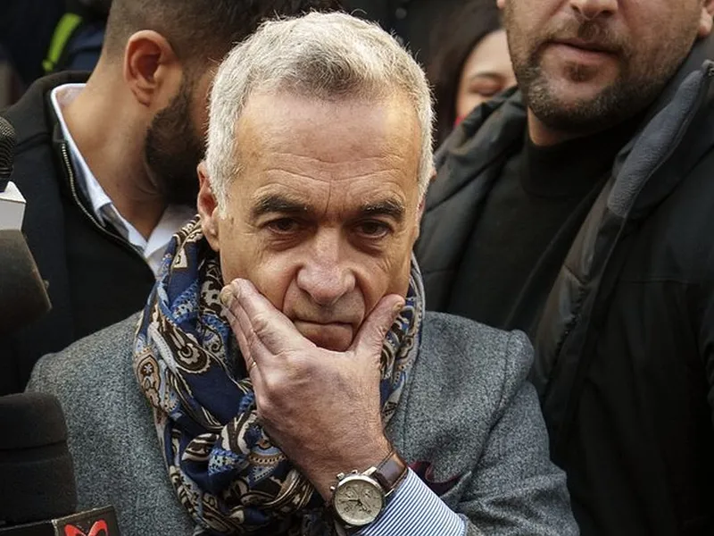 Călin Georgescu, la ieşirea de la instanţă - Foto: Profimedia Images