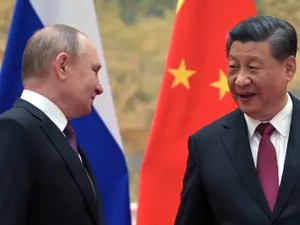 Vladimir Putin și omologul său chinez, Xi Jinping. /  Foto: aljazeera.com