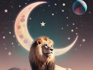 HOROSCOP Luna Nouă din Leu, 4 august, aduce optimism și vibrații pozitive în viețile nativilor - Foto: imagine realizata cu Gencraft(imagine cu rol ilustrativ)