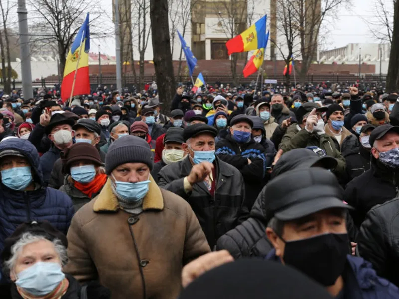 Proteste în Moldova pe 6 decembrie