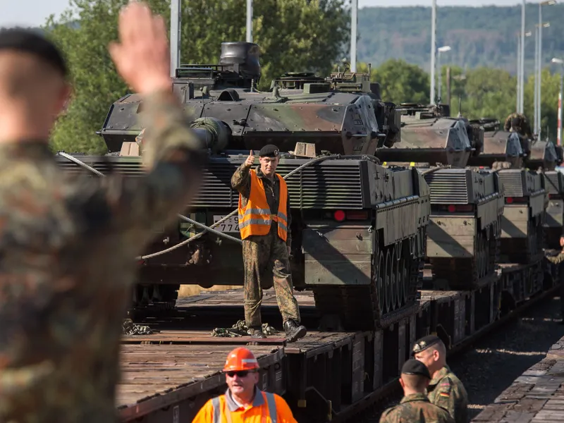 Europa accelerează transportul militar feroviar pentru un război cu Putin - Foto: Profimedia Images (imagine cu caracter ilustrativ)