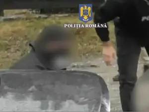 Răpitorii au fost prinși în trafic Foto: captură video Poliția Română