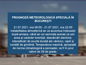 Foto: Facebook  Administraţia Naţională de Meteorologie