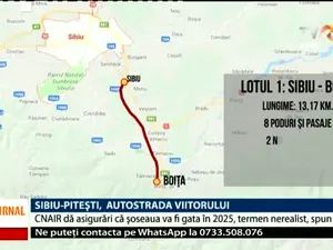 La Boița va fi cândva autostradă. Azi sunt accidente/FOTO: tvr.ro