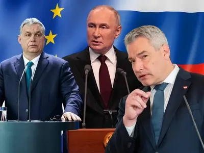 Orban și Nehammer, „jokerii” lui Putin acuză Occidentul: „E o atmosferă de război la Bruxelles” - Foto: Profimedia images - Colaj Newsweek