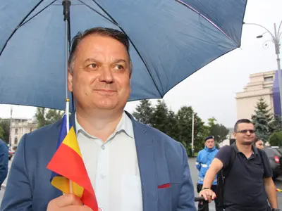 Liderul senatorilor PNL, Virgil Guran, a scăpat de arest internându-se la psihiatrie Foto: Facebook PNL