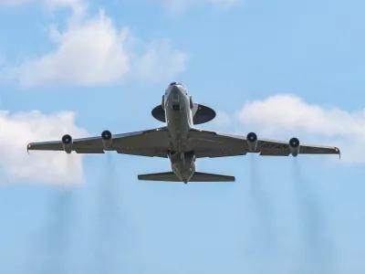 NATO a adus iar avioane de spionaj deasupra Marii Negre. Avioanele, escortate de aparate de luptă - Foto: Profimedia Images