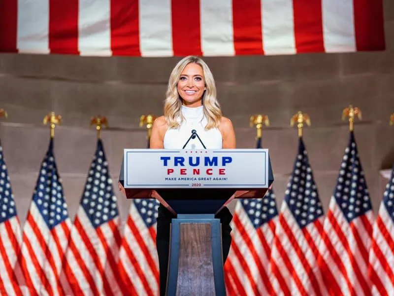 Kayleigh McEnany, purtătoarea de cuvânt a lui Donald Trump/FOTO: Facebook