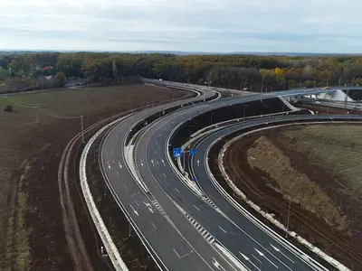 Cum arată primii 10 km din Autostrada de Centură București - Foto: Pro Infrastructura