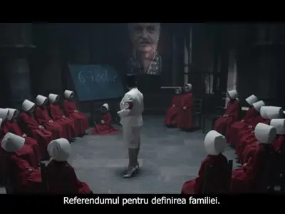 Secvență din clipul „Copiii referendumului”