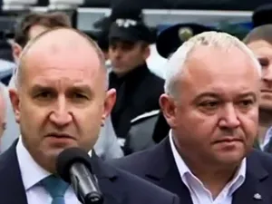 VIDEO Preşedintele Bulgariei, Rumen Radev, s-a enervat pe cancelarul austria Karl Nehammer - Foto: captură video Digi24