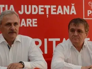 Alt pesedist condamnat la închisoare. În imagine, Liviu Dragnea și Mircea Govor. Foto: gazetanord-vest.ro