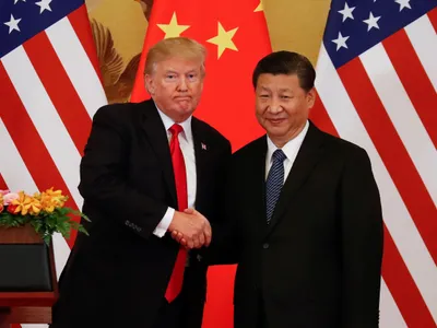 Trump - Xi, o relație dură/FOTO: nbcnews.com