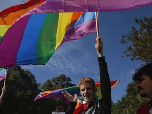 Protest al comunității LGBT. FOTO: Inquam Photos - Octav Ganea