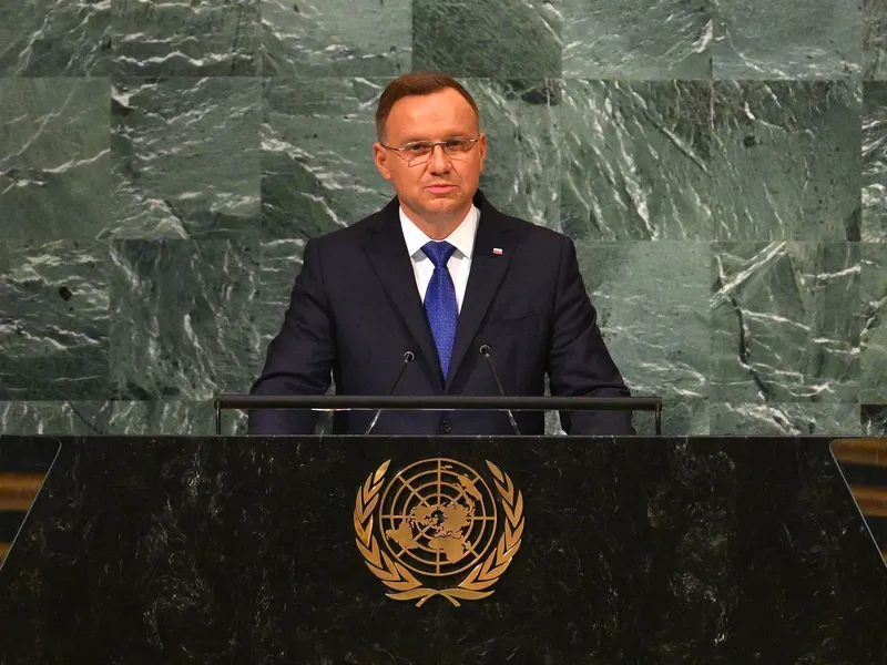 Președintele polonez Andrzej Duda /foto: Profimedia Images