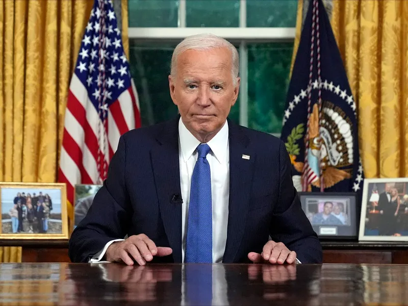 Biden explică de ce a renunțat la candidatură în favoarea Kamalei Harris: "Mi-a devenit clar că..." - Foto: Profimedia images