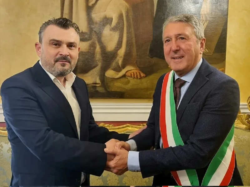 Gheorghe Cârciu, în vizită la românii din Italia Foto: dprp.gov.ro