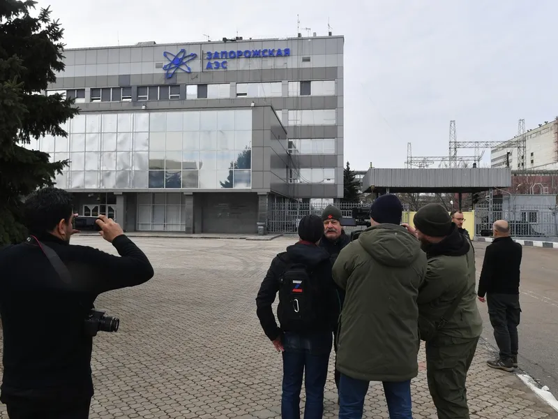 Soldații lui Putin au atacat din nou zona în care se află centrala nucleară de la Zaporojie. - Foto: Profimedia Images