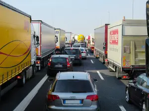 Trafic intens pe autostrada A2 pe sensul către litoral/FOTO: Pixabay