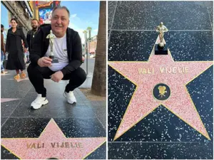 Cum a ajuns Vali Vijelie pe celebrul Walk of Fame de la Hollywood Foto: Facebook