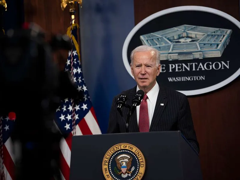 Preşedintele american Joe Biden a anunţat un nou ajutor militar de 800 de milioane de dolari pentru Ucraina. / Foto: nara.getarchive.net