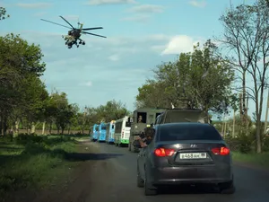 VIDEO Rusia desfășoară elicoptere în Lugansk și încearcă să încercuiască un oraș-cheie din Donețk/FOTO: profimediaimages.ro