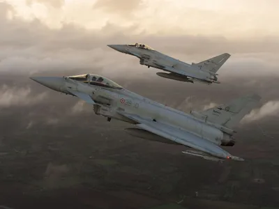 Două Eurofighter din Bulgaria ridicate la interceptare/foto: eurofighter.com