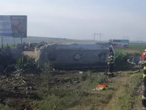 Trei adulți și doi minori au murit în urma unui accident grav în Suceava. Impact puternic Foto; ISU Suceava